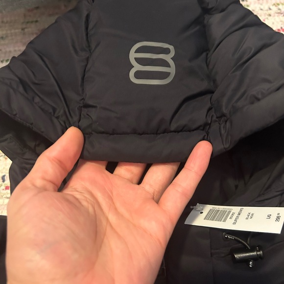 Black Puffer Jacket - Picture 3 of 3